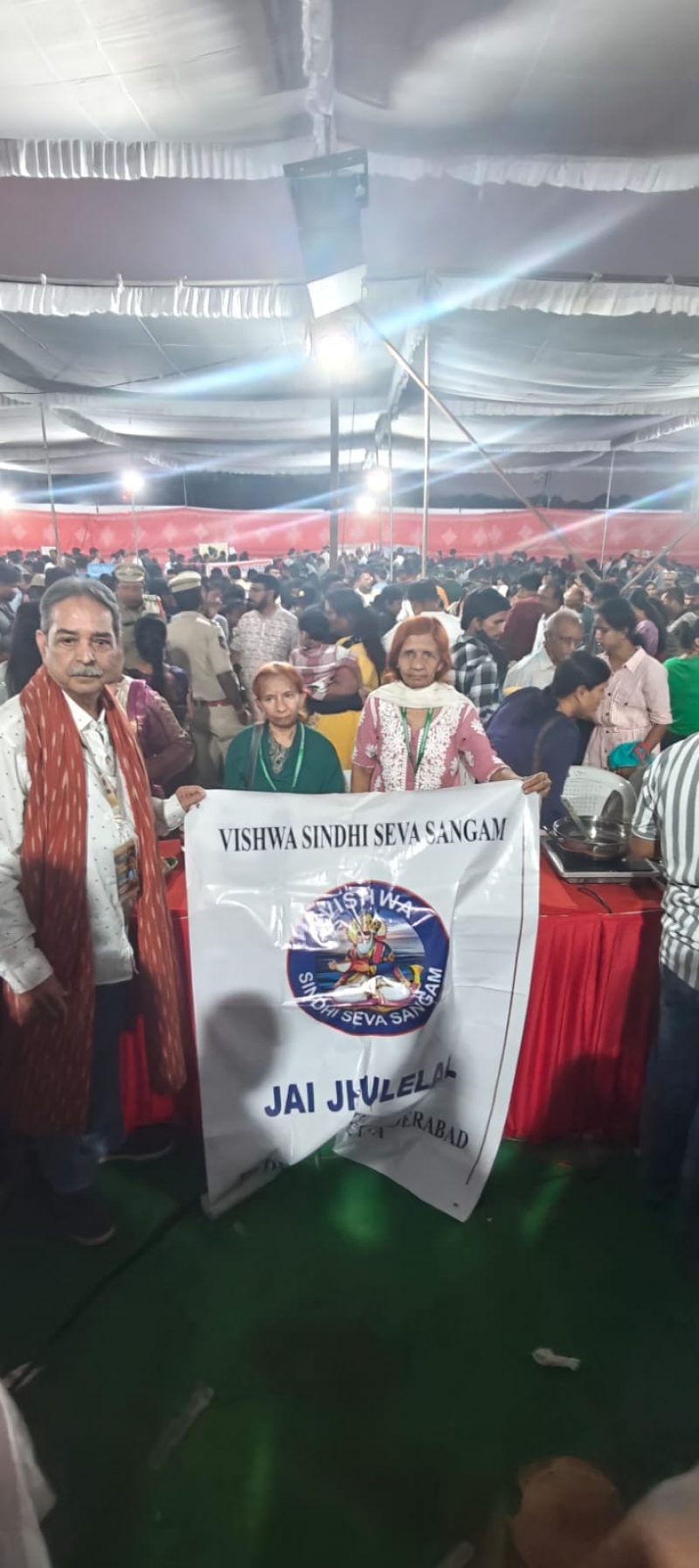 International Sweet Festival Final day Sindhi Stalls☝️. Participation Certificate given. Myself received appreciation memento from the Telangana Government